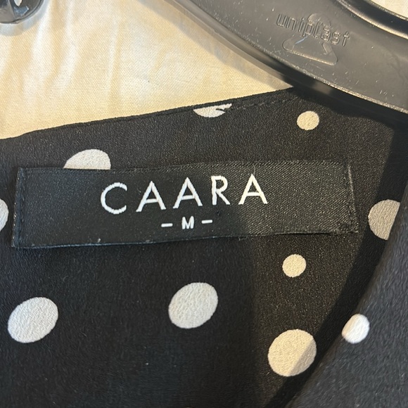 Caara Black and White Asymmetrical Dress - Picture 7 of 9